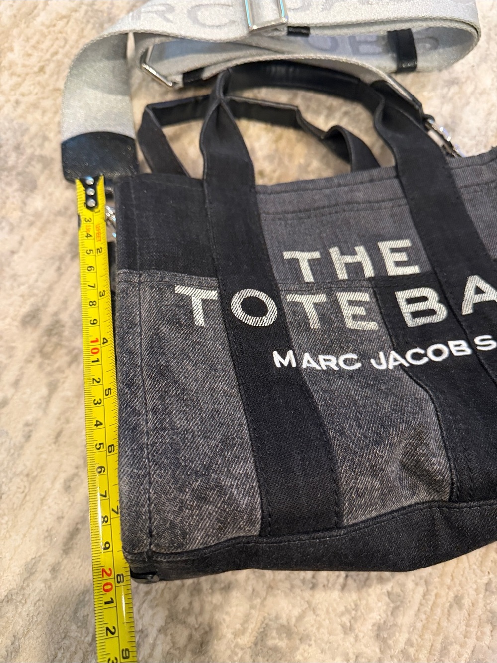 Marc Jacobs The Tote Bag Canvas Crossbody - Picture 2 of 5
